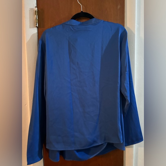 NWT MOTF PREMIUM PLUS DRAPED WRAP TOP Size 12 or 0X - Picture 5 of 6